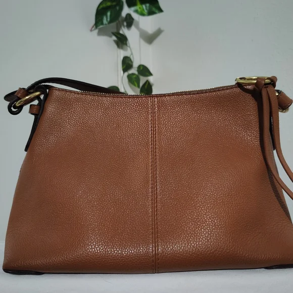 See By Chloe | Joan Small Suede/Leather Brown Crossbody Bag - Picture 4 of 6